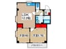 マーシュミズエ 2LDKの間取り