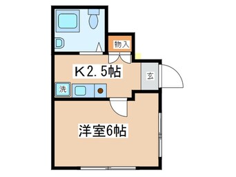 間取図 田中アパ－ト