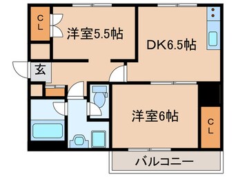 間取図 メゾン・ド・リブレ