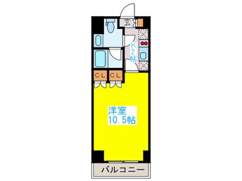間取図 レジディア杉並方南町
