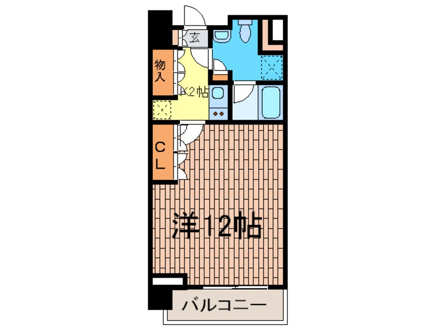 間取図 レジディア杉並方南町
