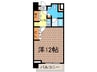 レジディア杉並方南町 1Kの間取り