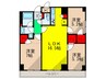 レジディア杉並方南町 3LDKの間取り