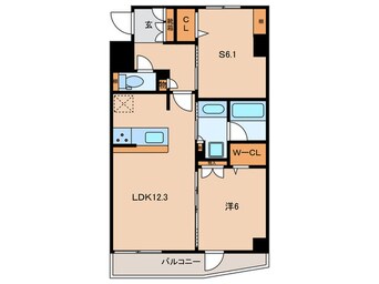 間取図 ドゥーエ板橋区役所前