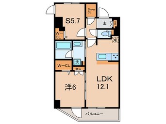 間取図 ドゥーエ板橋区役所前