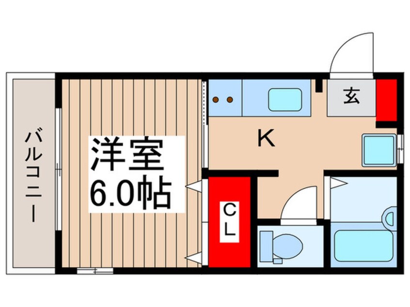 間取図 サンパティークブリズ