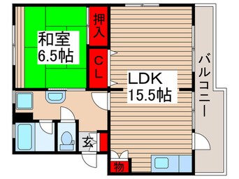 間取図 柏南フラット