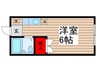 エステートピアＡ・Ｂ・Ｃ 1Rの間取り