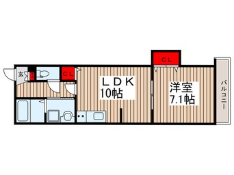 間取図 エムズグレイス７