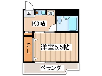 間取図 アビタ武蔵野