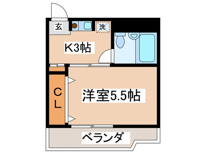 間取り図 アビタ武蔵野