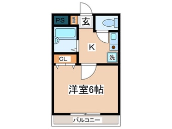間取図 アドニス・０１５