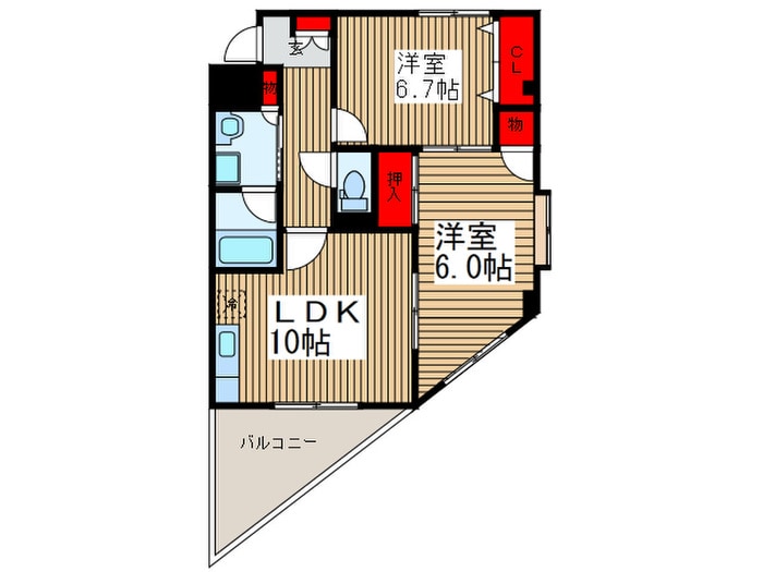 間取り図 ＨＡＲＭＯＮＹ　ＨＩＬＬＳⅤ