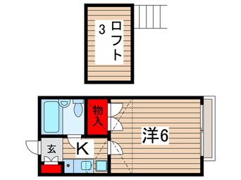 間取図 ビュ－シティ西千葉