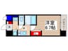 Ｋｌｅｂｅｒ 1Kの間取り