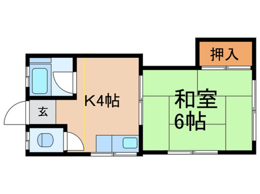 間取図 春見荘