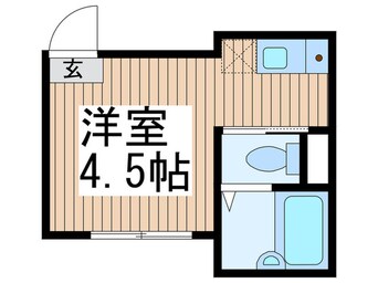 間取図 シャンテ谷在家