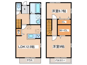 間取図 シーウインド中海岸