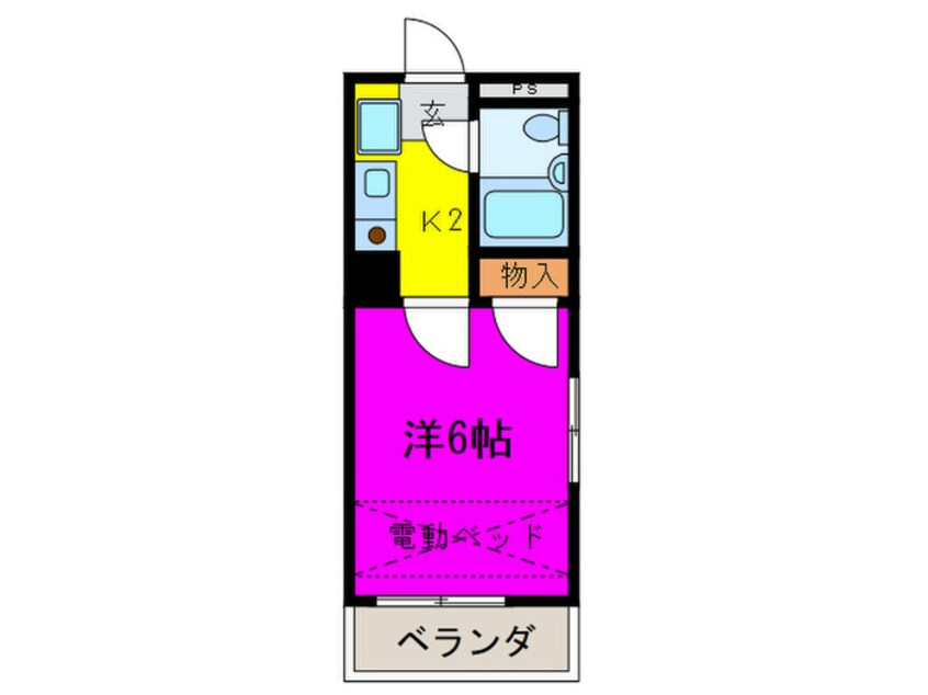 間取図 シェソワウィン２