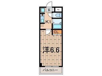 間取図 パティオ洗足