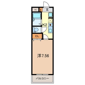間取図 JC SOUTH SHIKI 2932