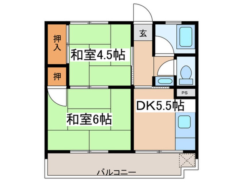 間取図 和光マンション