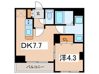 間取図 ＫＤＸレジデンス町田Ｎｏｒｔｈ