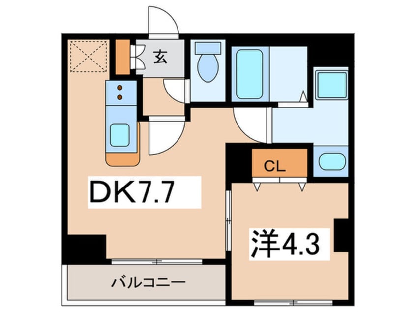 間取図 ＫＤＸレジデンス町田Ｎｏｒｔｈ