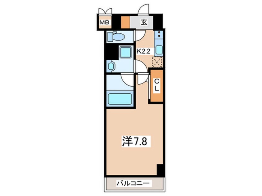 間取図 THE PALMS町田Ⅱ