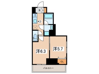 間取図 ＫＤＸレジデンス町田Ｎｏｒｔｈ