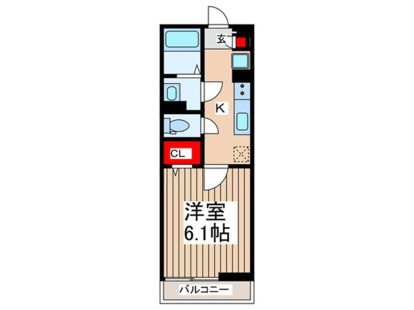 間取図 仮）アーバンパレス5号館