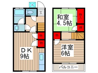 間取図 メゾン小田