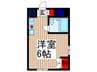 サクラ武蔵浦和 1Rの間取り