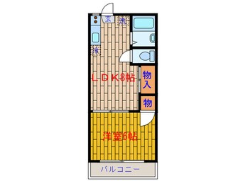 間取図 リバーサイド矢上