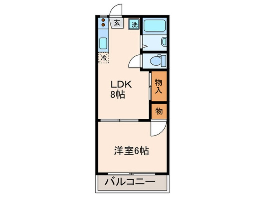 間取図 リバーサイド矢上