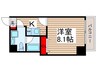 VALESIA森下CITY（502） 1Kの間取り