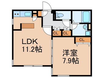 間取図 PASEO西新宿五丁目