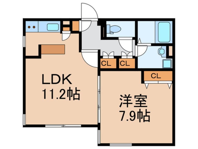 間取図 PASEO西新宿五丁目