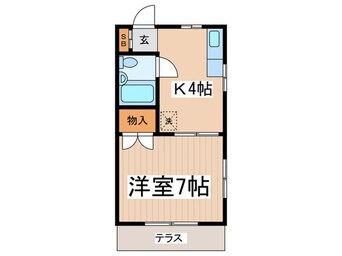 間取図 モンシャトー新川