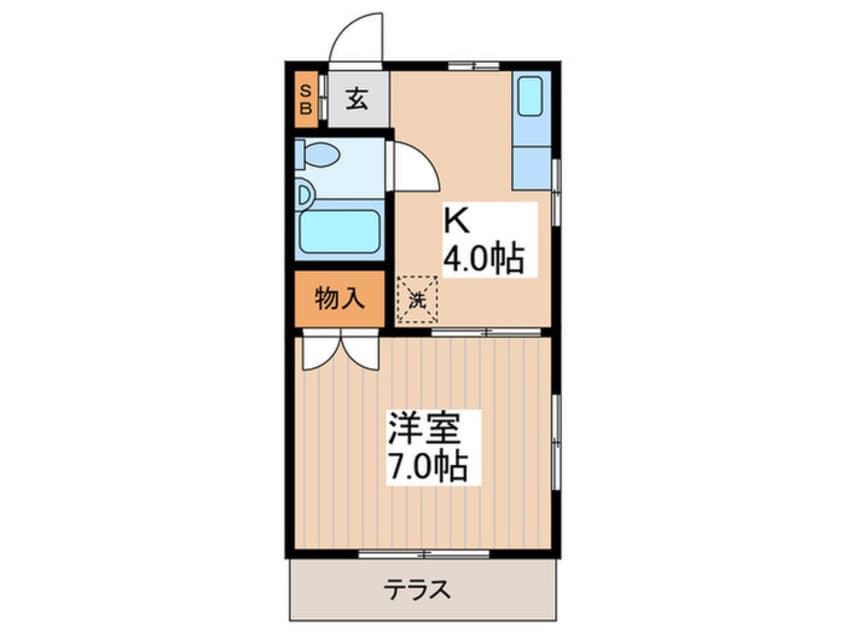 間取図 モンシャトー新川
