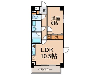 間取図 Ｌａ　ｇｒａｃｉｅｕｓｅ