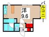 パラシオ北綾瀬 1Rの間取り