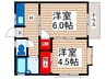 ニュートレード 2Kの間取り