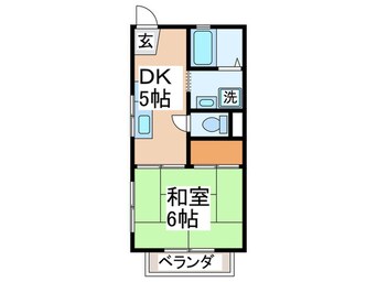 間取図 パストラルＫ