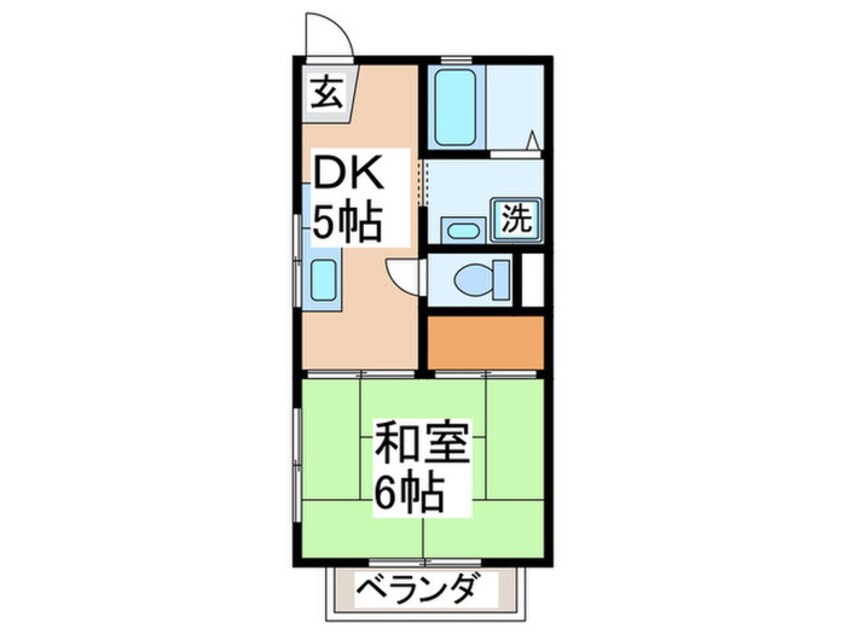 間取図 パストラルＫ