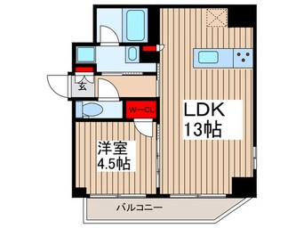 間取図 QUALITAS本所吾妻橋