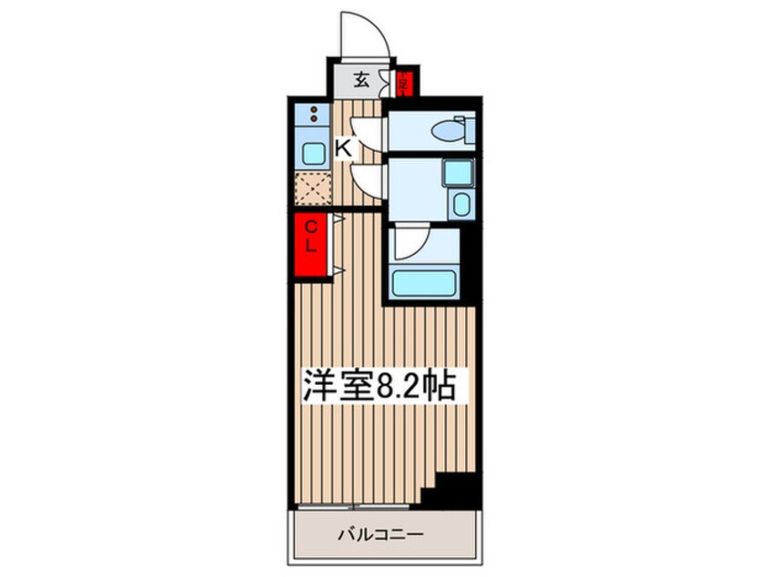 間取図 QUALITAS本所吾妻橋