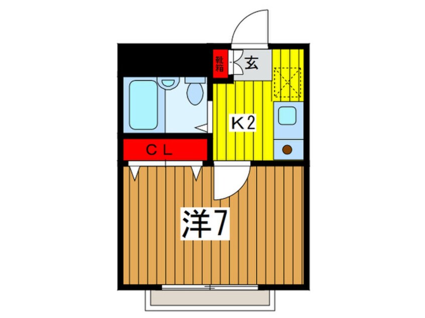 間取図 スカイピア浦和