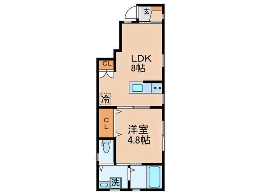 間取図 テレーズ池上