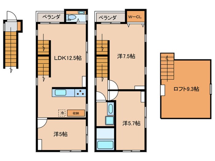間取り図 テレーズ池上